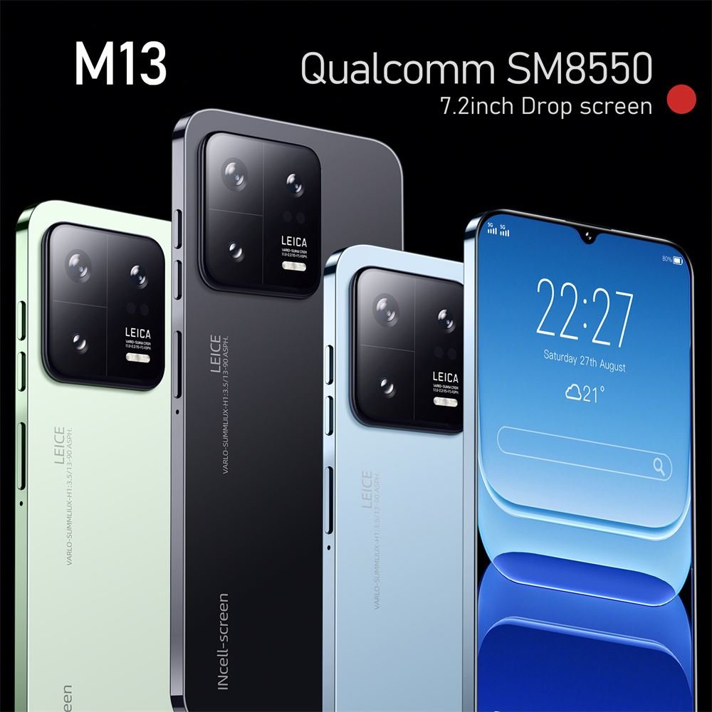 Hot Selling M10 Plus 12Gb+512Gb New Original Unlocked Game Cellphones 3G 4G 5G Mobiles Phones With 4 Gb Ram Telephone Smartphone